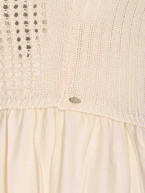 The Best Shops Liu Jo: Maxi robe - Maxi Robe - Beige