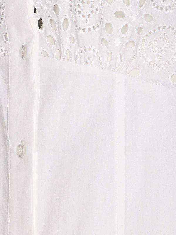 The Best Shops Liu Jo: Knielange Kleider - Knielanges Kleid - Weiß