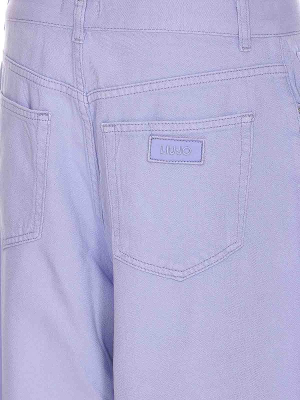 The Best Shops Liu Jo: Bootcut - Bootcut Jeans - Lila