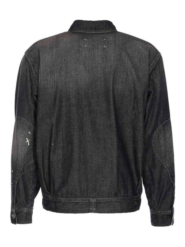 Maison Margiela Denim Jacket - Black - Men | S50AM0649M30025961 Maison Margiela Denim Jacket - Black - Men | S50AM0649M30025961