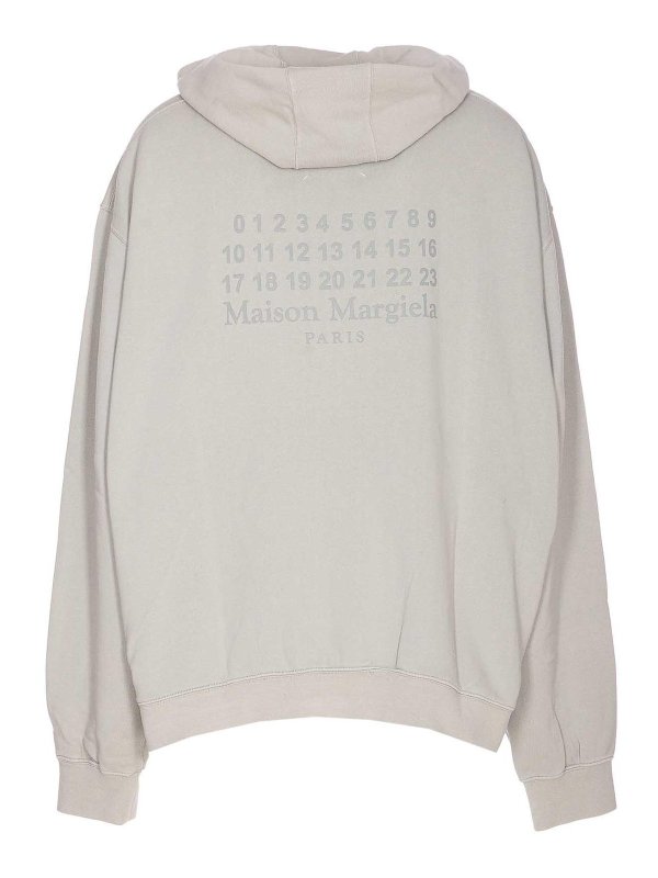 Maison Margiela: Sweatshirts & Pulls online - Sweat-Shirts - Gris