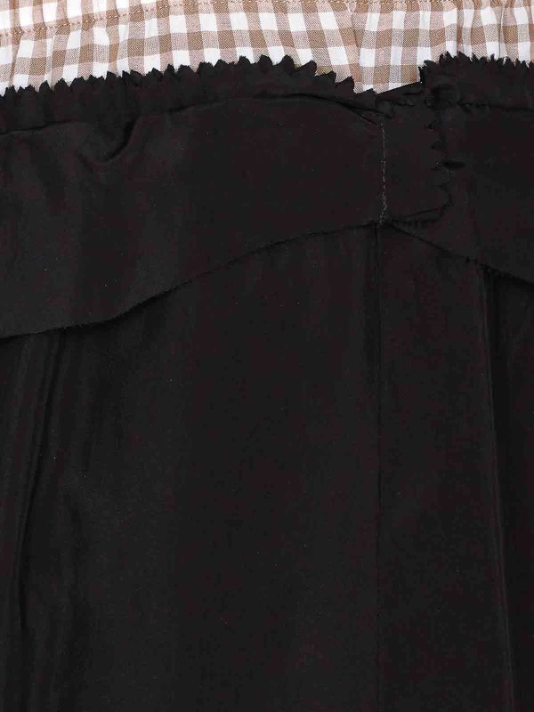 The Best Shops Maison Margiela: Jupes midi et au genou - Jupe Midi - Noir