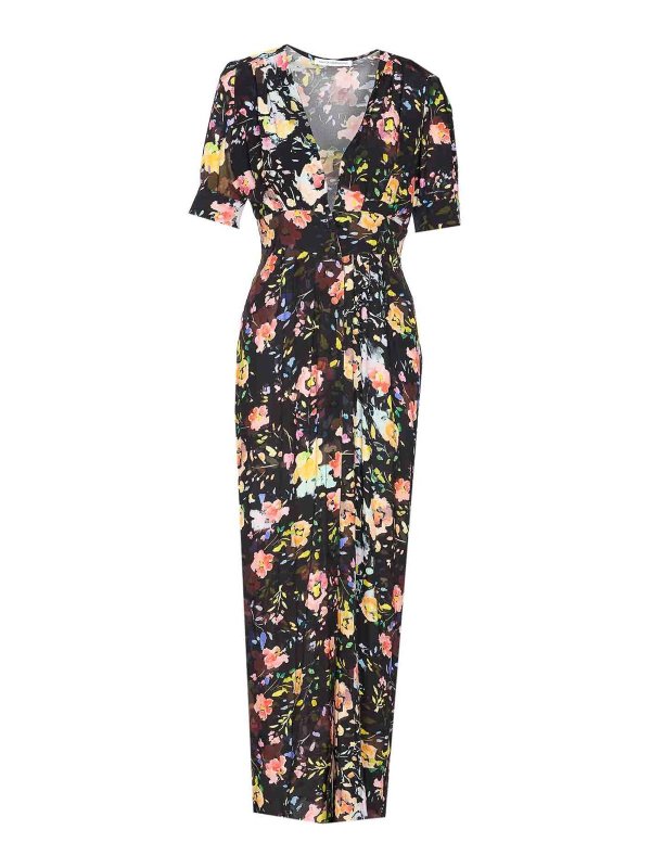 MAR DE MARGARITAS: Knielange Kleider - Knielanges Kleid - Bunt