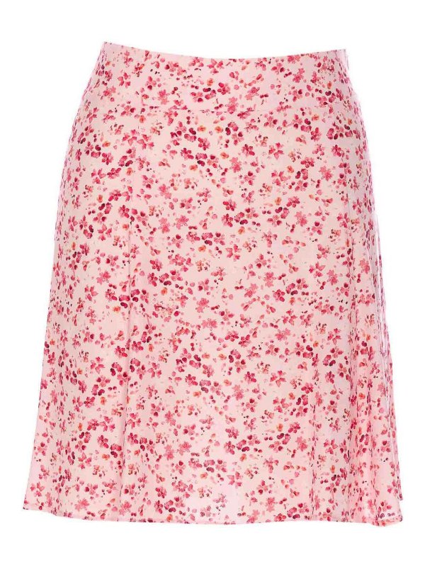 MAR DE MARGARITAS: ニーレングススカート＆ミディ丈 - 膝丈/ミディスカート - ヌードカラー