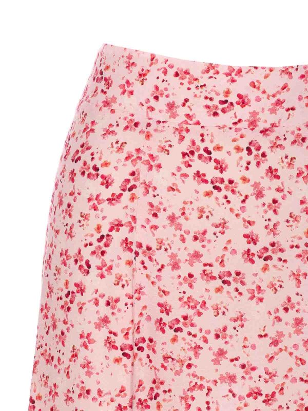 膝丈/ミディスカート - ヌードカラー shop online: MAR DE MARGARITAS