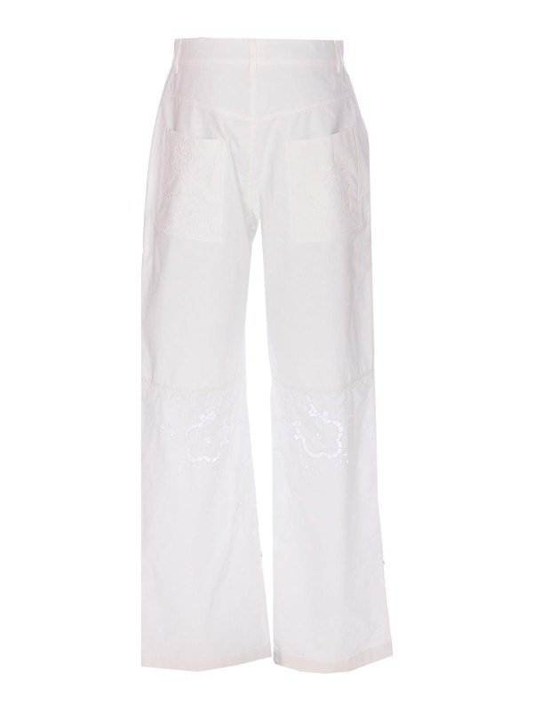 MARINE SERRE: Shorts online - Short - Blanc