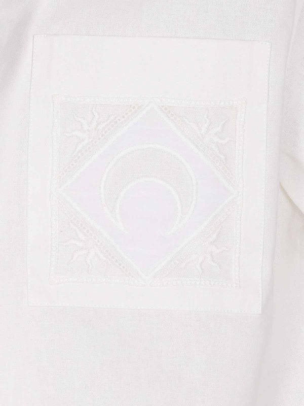 The Best Shops MARINE SERRE: Hemden - Hemd - Weiß