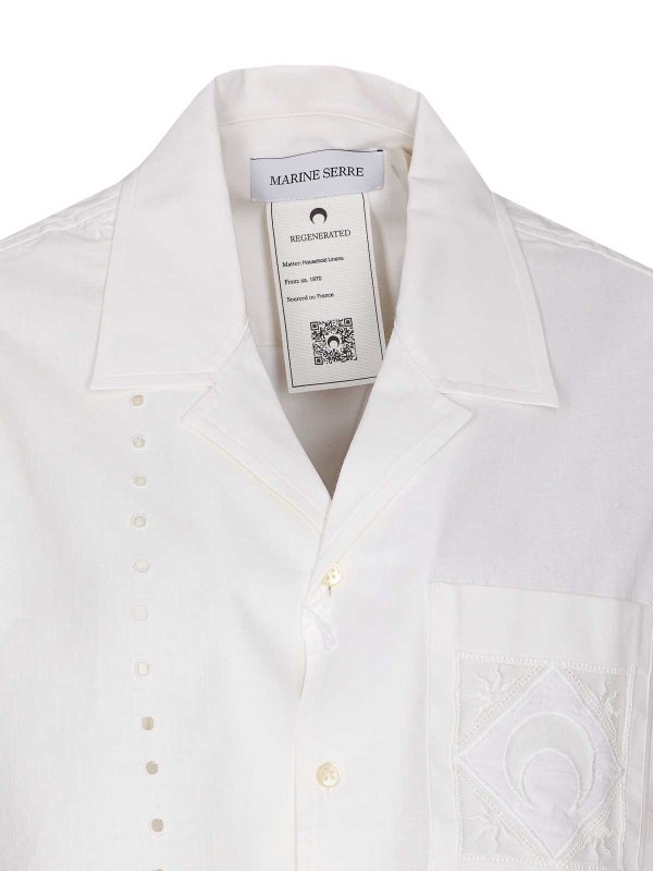 Hemd - Weiß shop online: MARINE SERRE
