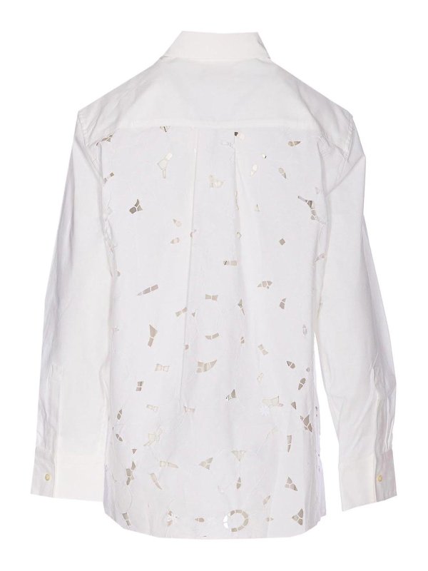 MARINE SERRE: Hemden online - Hemd - Weiß