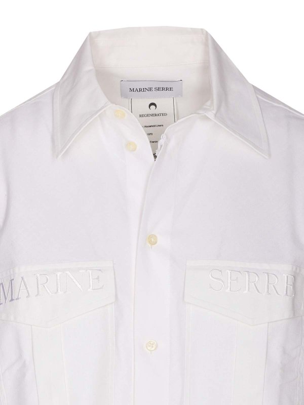 Hemd - Weiß shop online: MARINE SERRE