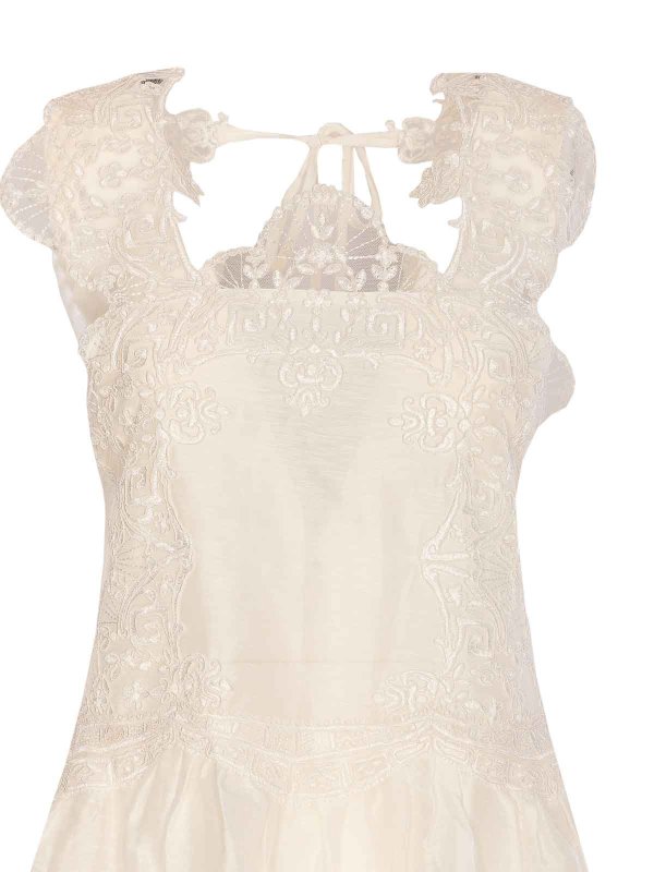 Maxikleid - Weiß shop online: MAURIZIO MIRI