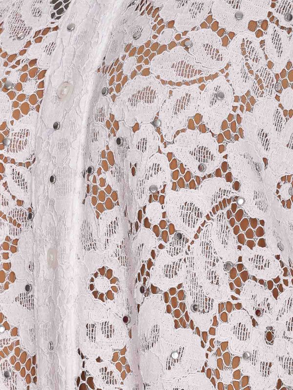 The Best Shops Michael Michael Kors: shirts - White Shirt With Frontal Buttons Closure