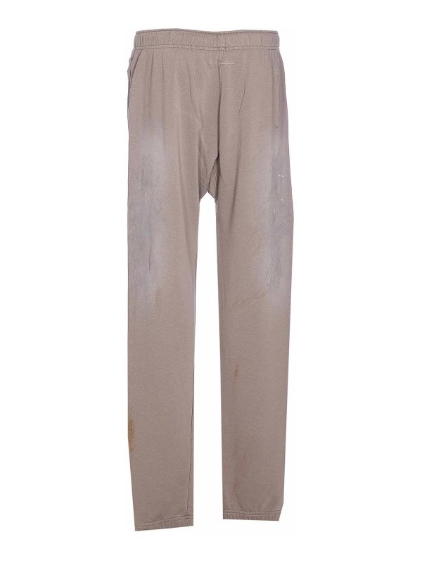 MM6 MAISON MARGIELA: Trousers Shorts online - Grey Track Pants