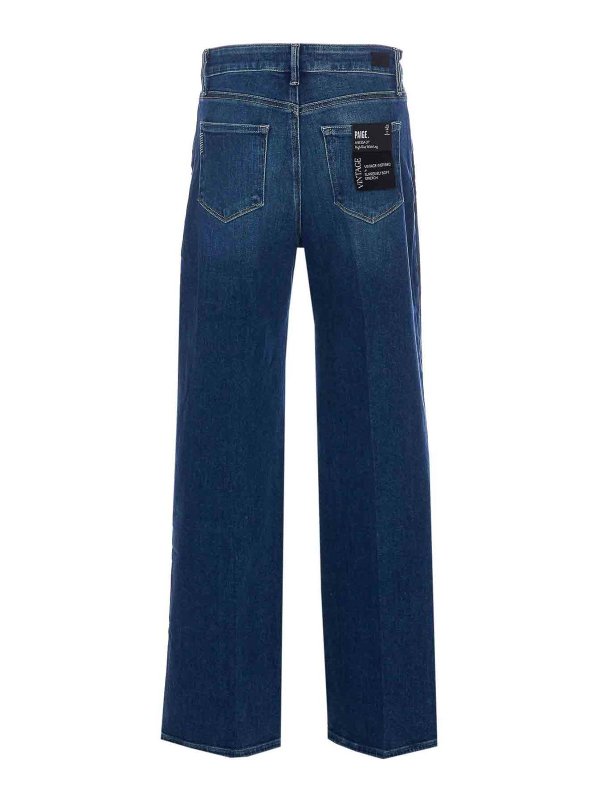 PAIGE: Jeans évasés online - Jean Bootcut - Bleu