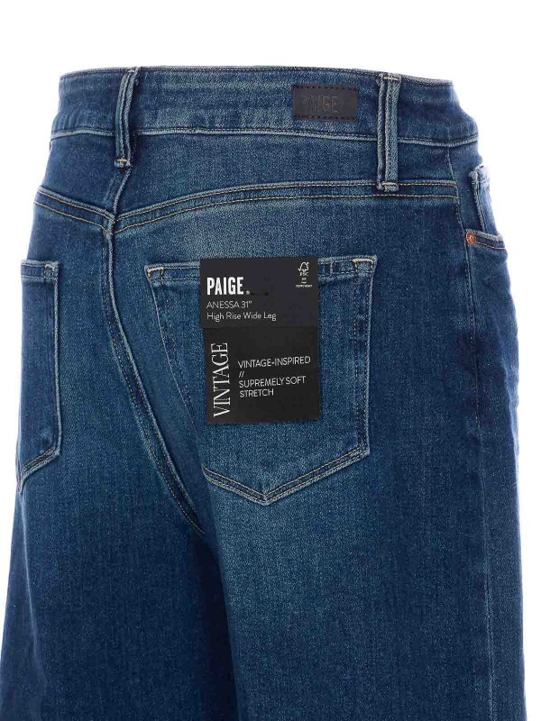 The Best Shops PAIGE: Jeans évasés - Jean Bootcut - Bleu