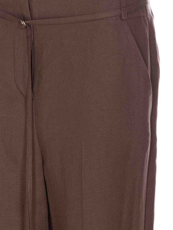 ショートパンツ - ブラウン shop online: PATRIZIA PEPE