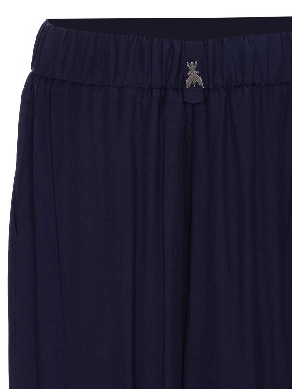 The Best Shops PATRIZIA PEPE: Trousers Shorts - Blue Pants