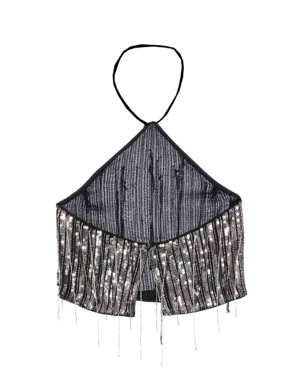 トップ/タンクトップ - 黒 shop online: Pinko