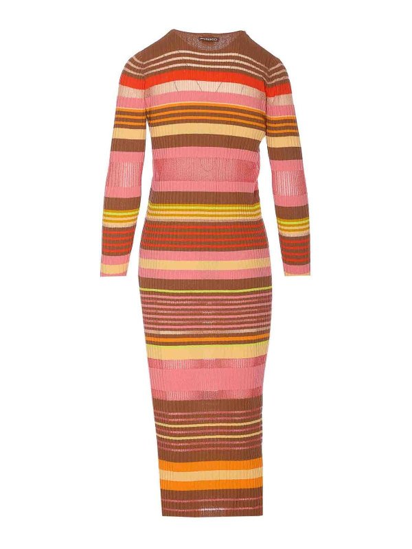 Pinko: knee length dresses online - Multicolor Sassolungo Dress