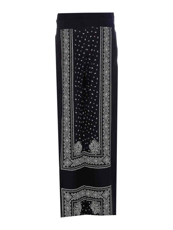 Pinko: pantaloni casual online - Pantaloni neri spirito