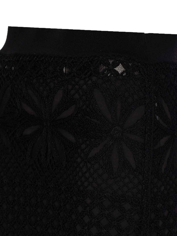 The Best Shops Pinko: Knielange und Midi Röcke - Midirock - Schwarz