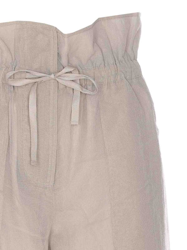 Light Grey Somebody Pants shop online: Pinko