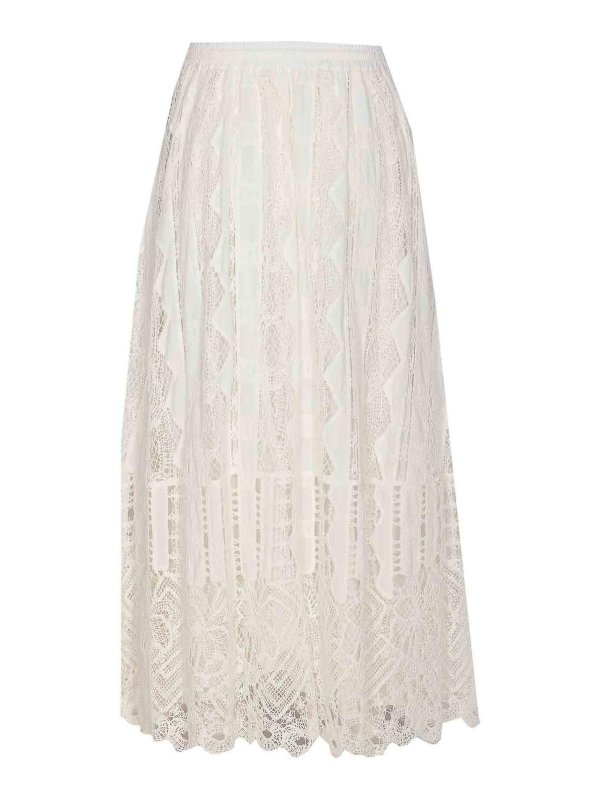 Pinko: Jupes midi et au genou online - Jupe Midi - Blanc