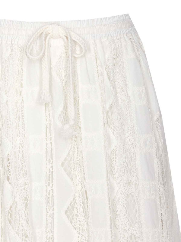 Jupe Midi - Blanc shop online: Pinko