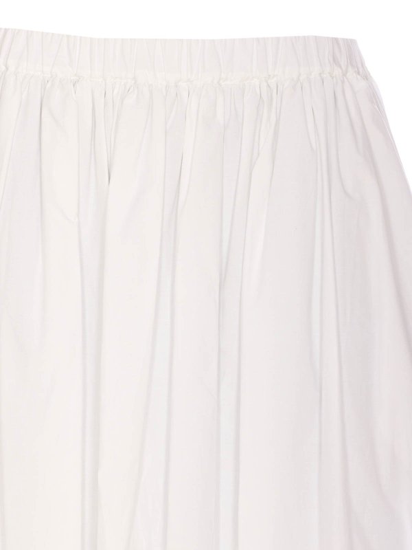 Pinko Johnny Long Balloon Skirt - White - Women | 105214A2LDZ04