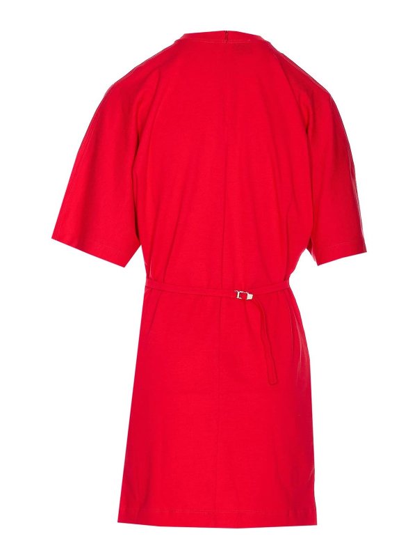 Pinko: knee length dresses online - Red Grady Dress