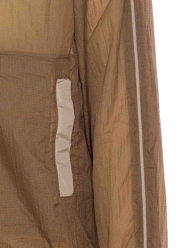 The Best Shops PREMIATA: casual jackets - Natural Jacket With Frontal Zip Closure