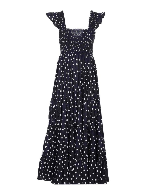 RIXO: Maxi robe - Maxi Robe - Bleu