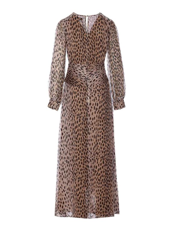 RIXO: Vestidos media pierna online - Vestido Midi - Marrón