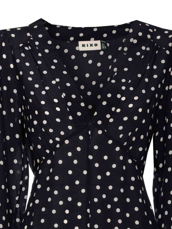 Vestido Midi - Azul shop online: RIXO