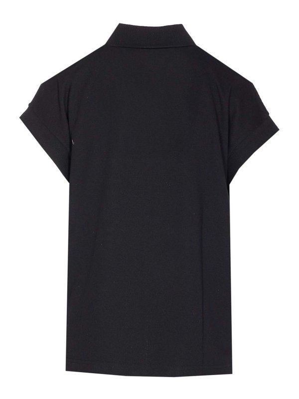 SAINT LAURENT: polo shirts online - Black Polo