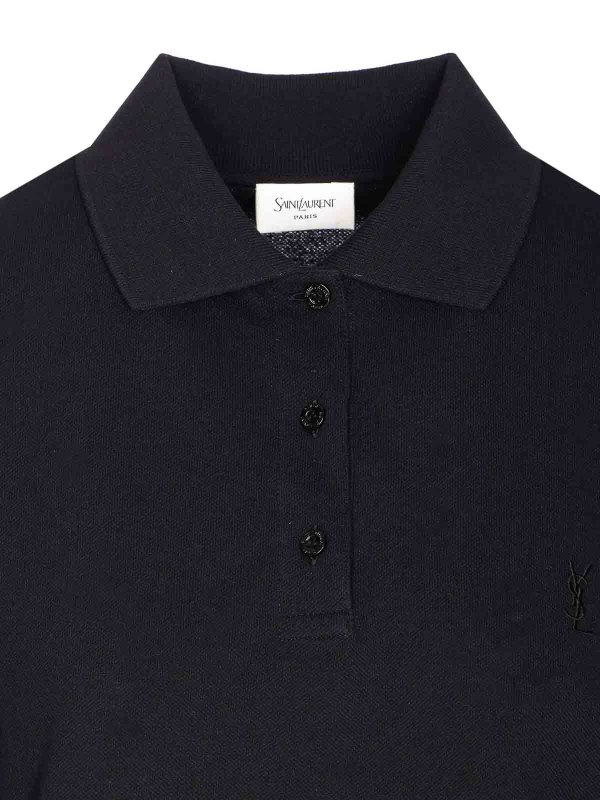Black Polo shop online: SAINT LAURENT