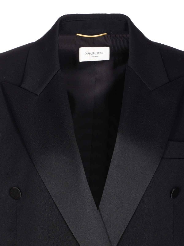 Double Breasted Button Jacket shop online: SAINT LAURENT