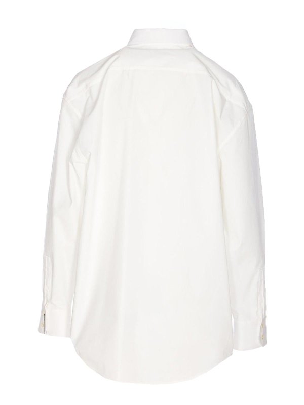 SAINT LAURENT: shirts online - Logo Shirt