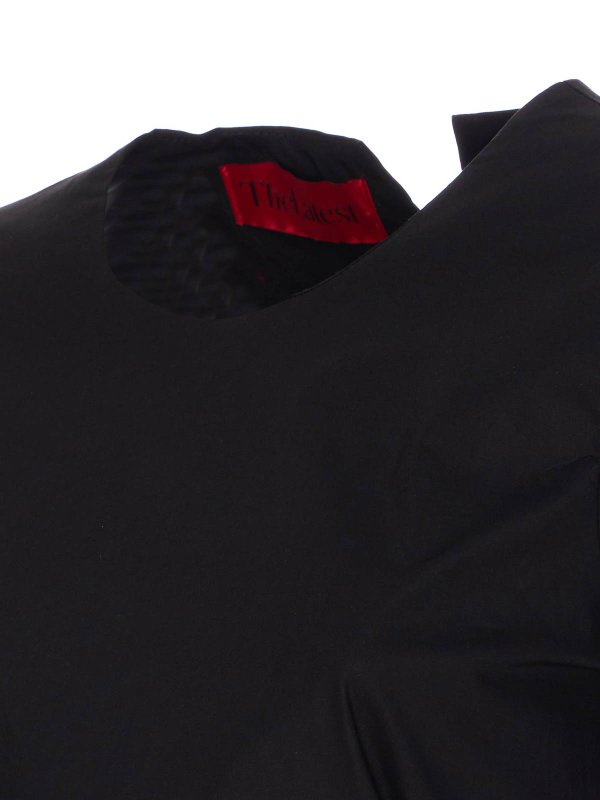 The Best Shops THELATEST: shirts - Black Terry Long Sleeves Shirt
