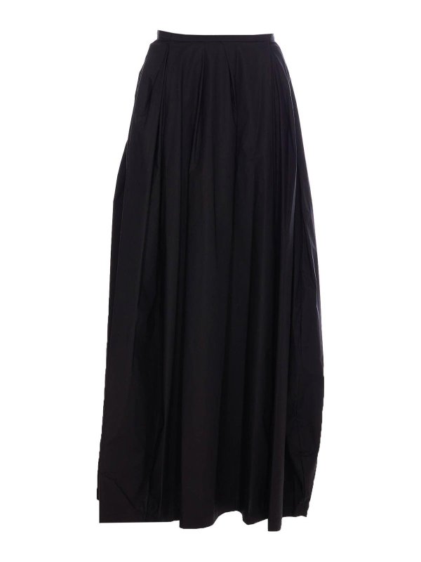 THELATEST: Knielange und Midi Röcke - Midirock - Schwarz