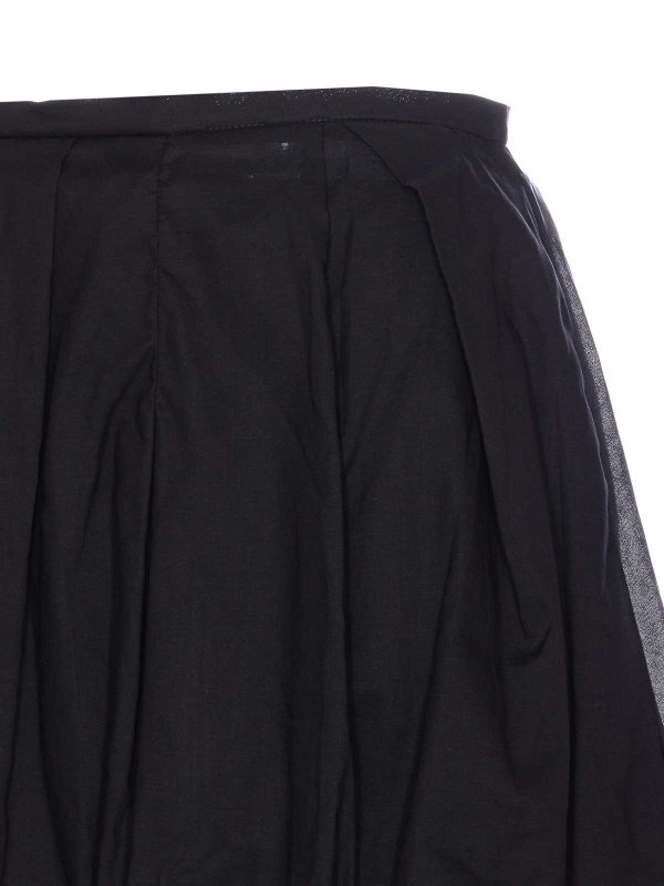 The Best Shops THELATEST: Knee length skirts & Midi - Black Beverly Skirt