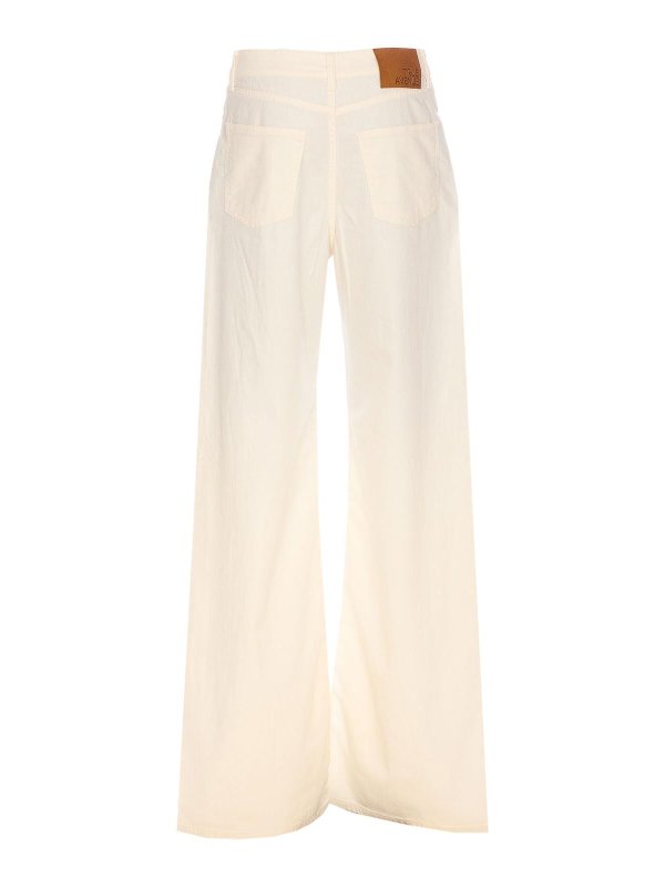 TRUE AVENUE: Bootcut online - Bootcut Jeans - Weiß