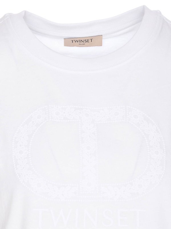 T-Shirt - Weiß shop online: TWINSET