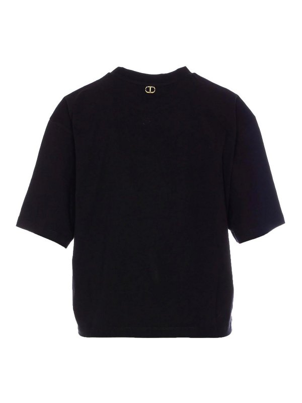 TWINSET: T-shirts online - T-Shirt - Noir