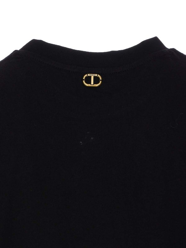 The Best Shops TWINSET: T-shirts - T-Shirt - Noir