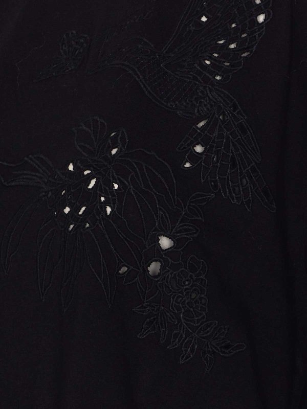 T-Shirt - Noir shop online: TWINSET