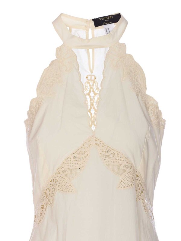 Long Dress With Embroidery shop online: TWINSET