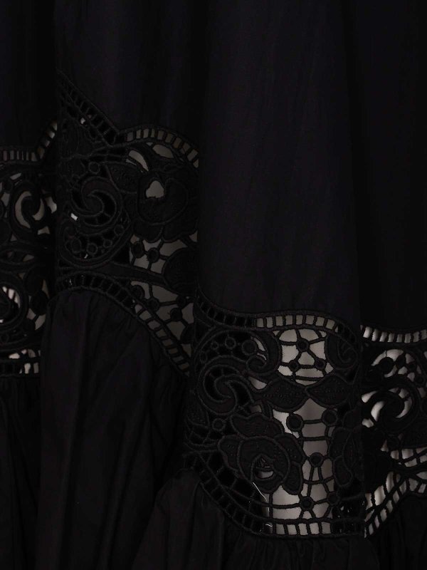 膝丈ドレス - 黒 shop online: TWINSET