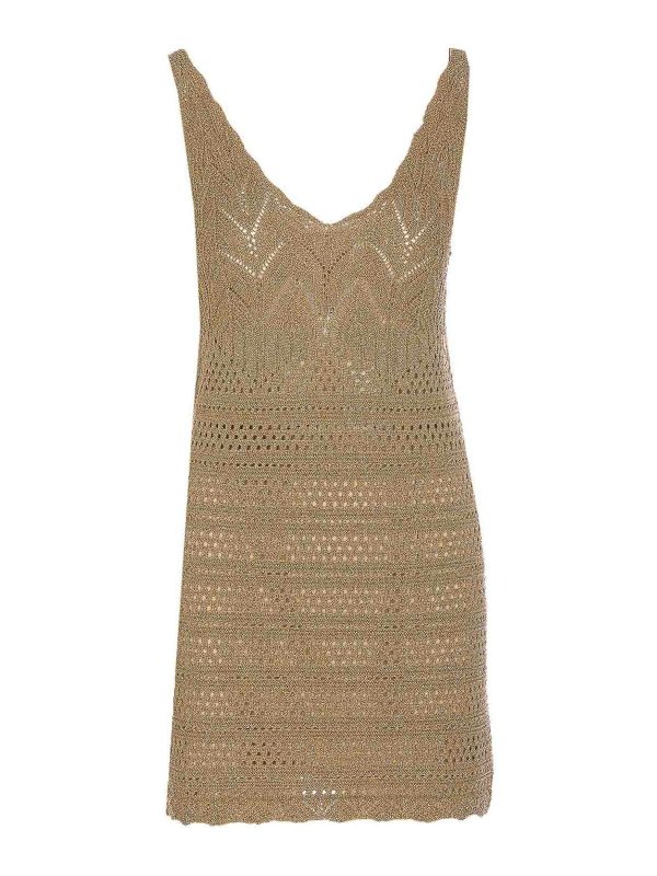 TWINSET: Robes courtes - Robe Courte - Vert