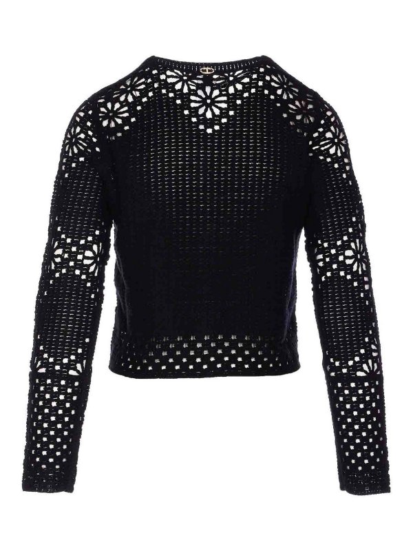 TWINSET: casual jackets online - Perforated Jacket